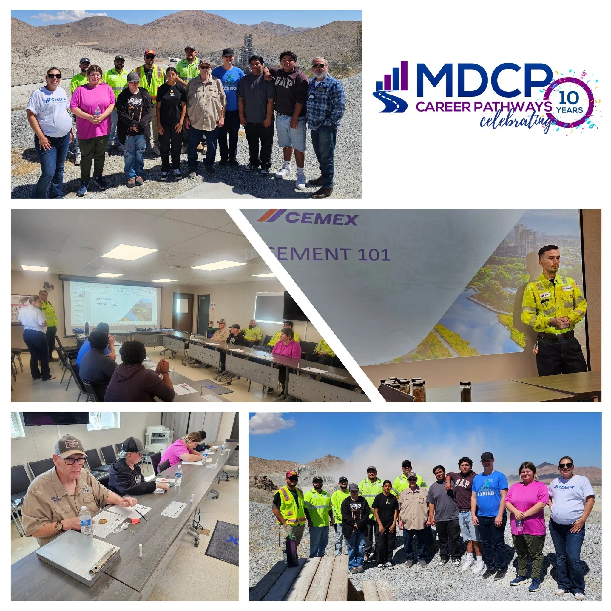 #WBLWednesday: Yesterday, another group of students from Serrano High School had the amazing opportunity to tour the CEMEX facility! They explored diverse career pathways and learned firsthand about the importance of sustainable construction material