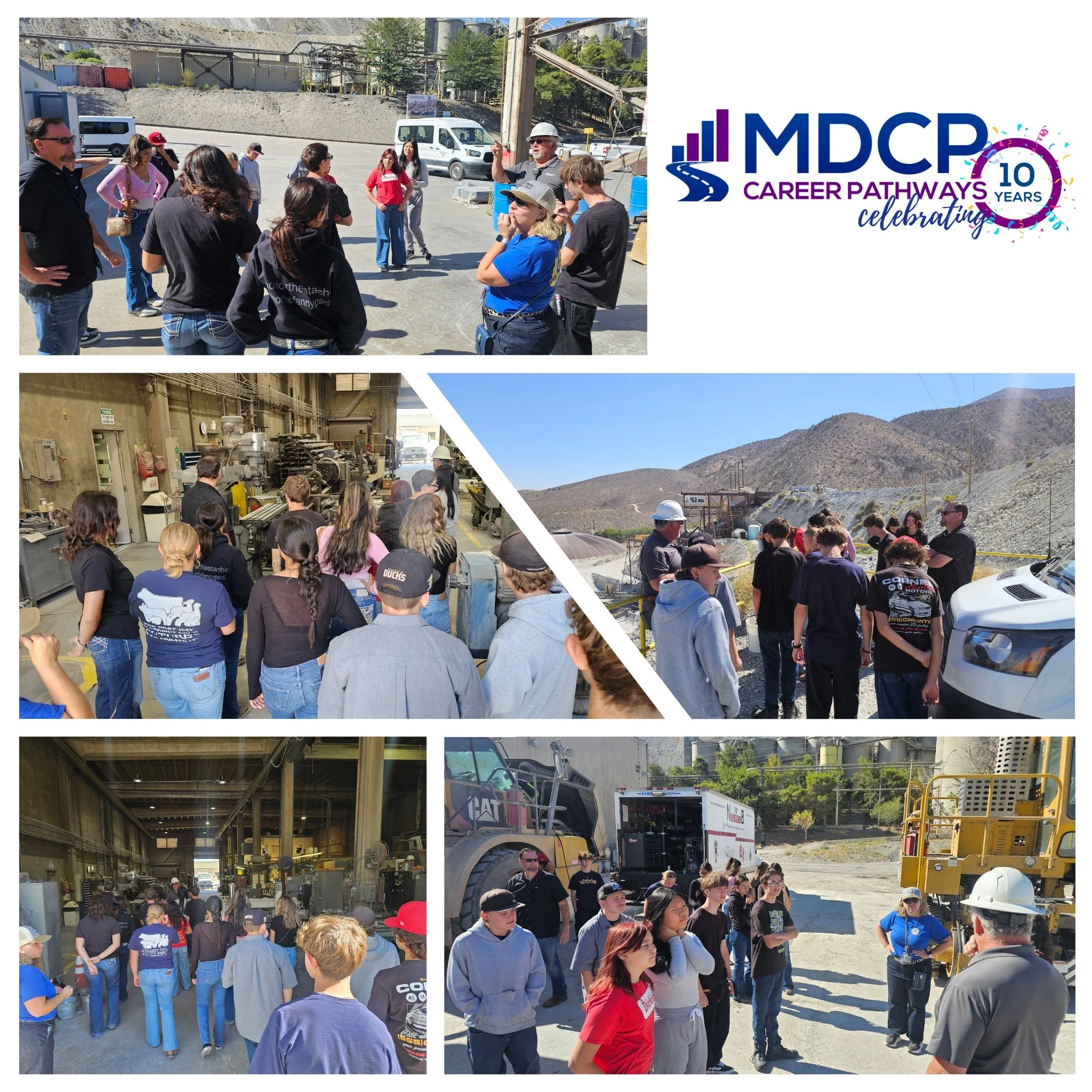#WBLWednesday: Last week, students from Serrano High School got a firsthand look at the inner workings of the Mitsubishi cement facility! Exploring potential career paths within the company, they gained valuable insights into the world of cement prod