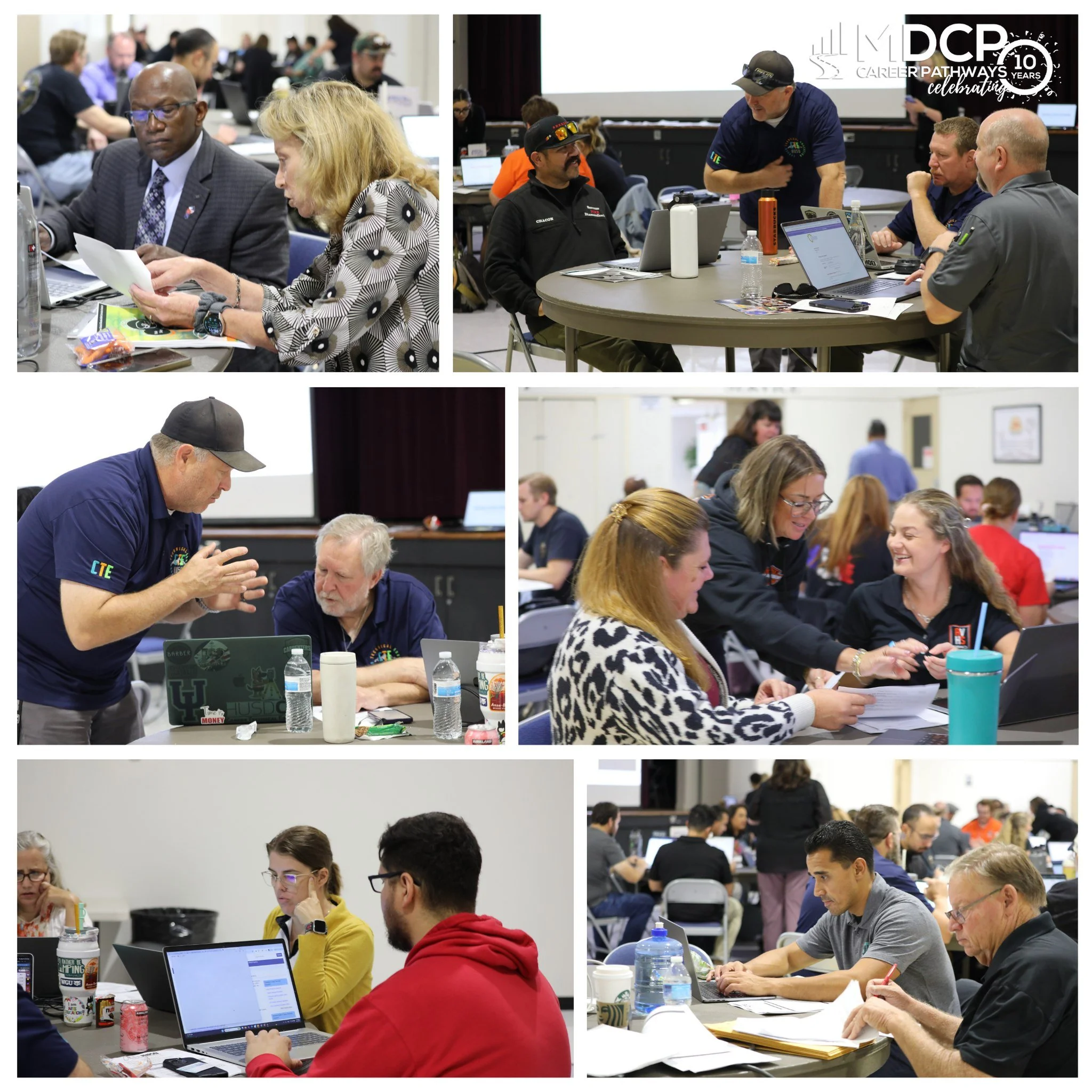 Collaboration in Action – Day 3!
Today’s Teacher Collaborations brought together educators from Digital Design, Media Arts, ICT, Public Safety, and Performing Arts.
They worked side by side to align curriculum, share best practices, and