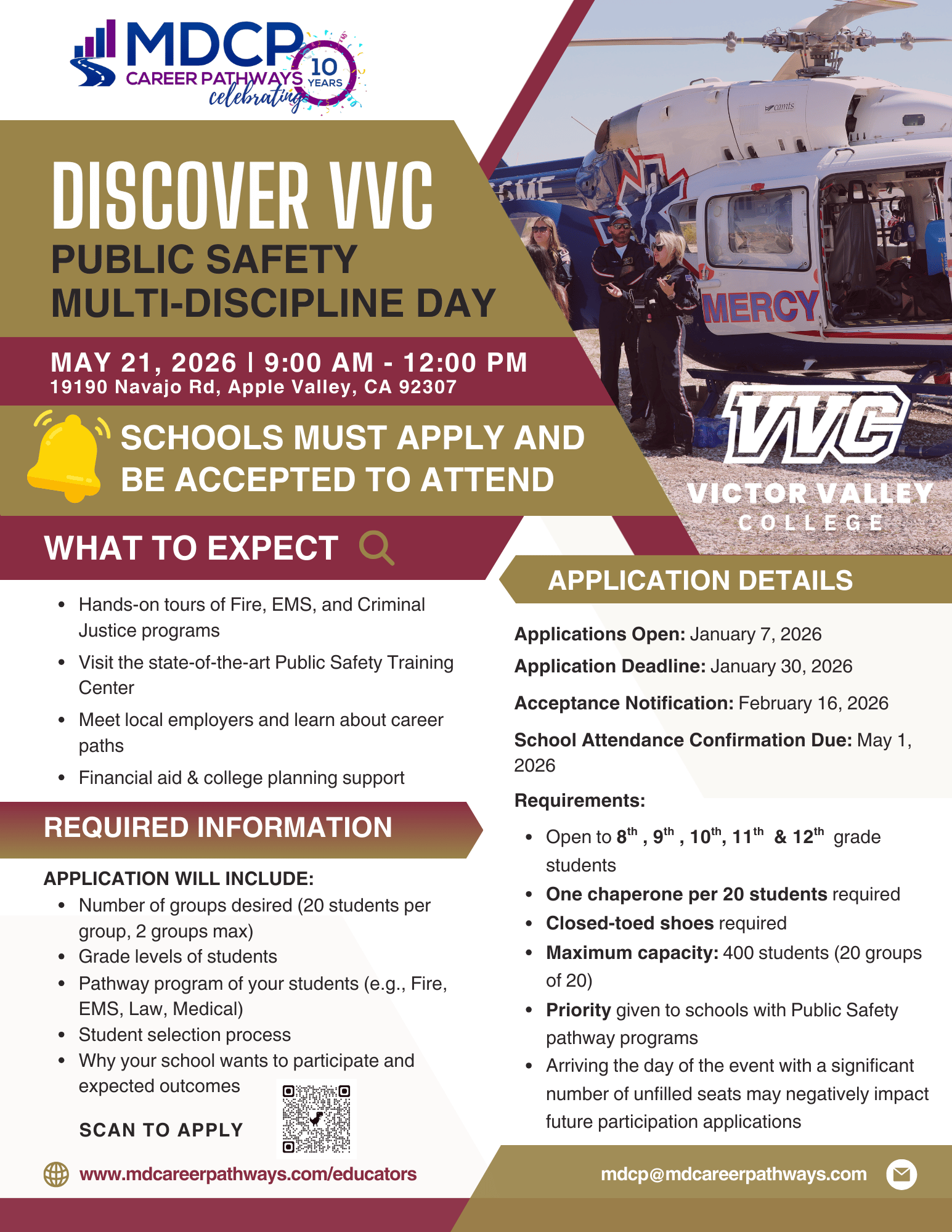 VVC Public Safety Multi-Discipline Day