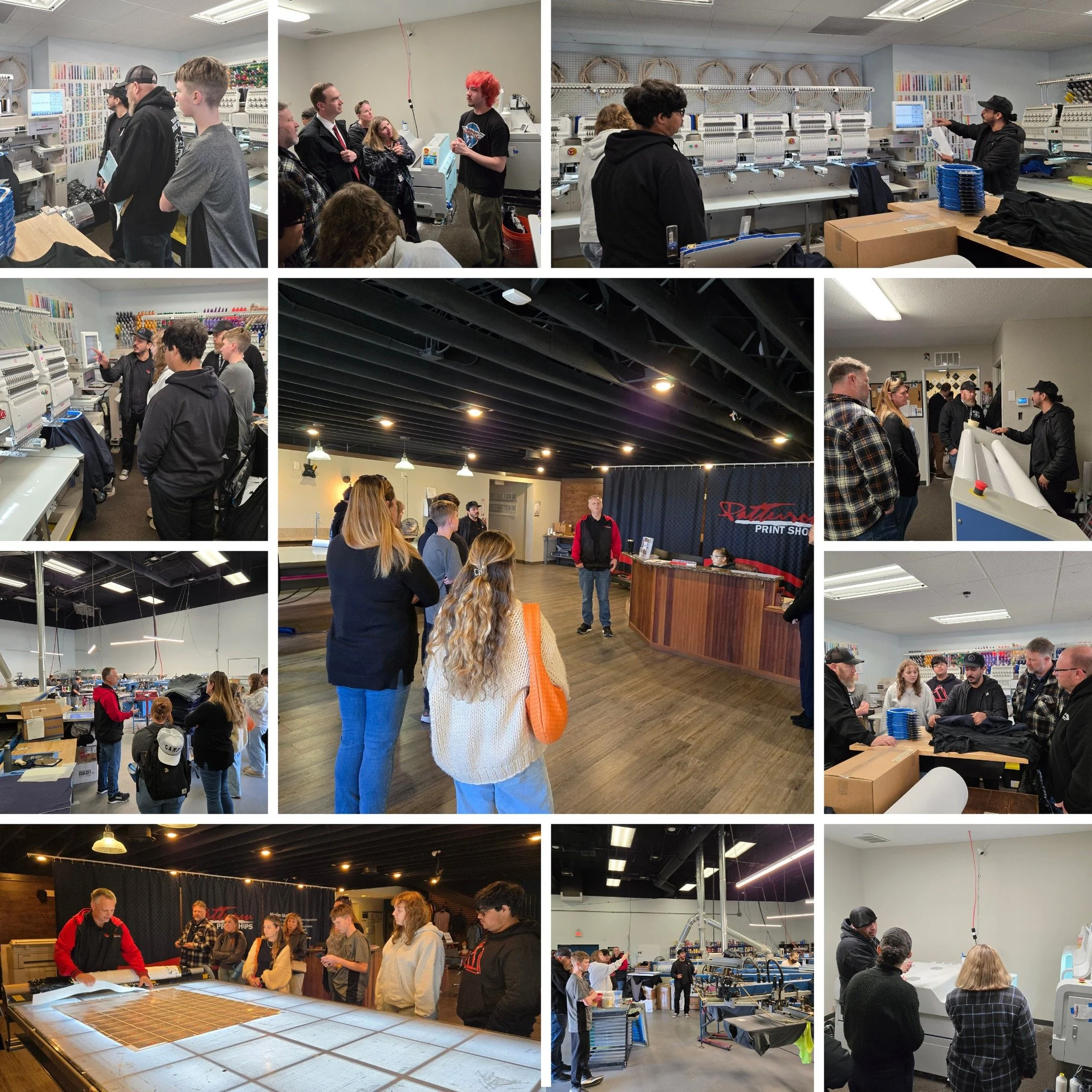 A huge thank you to #PattersonPrintShop for welcoming the MDCP Coordinating Council, graphic design teachers, and students for an inside look at the print industry! From production to business operations, it was an incredible hands-on learning experi