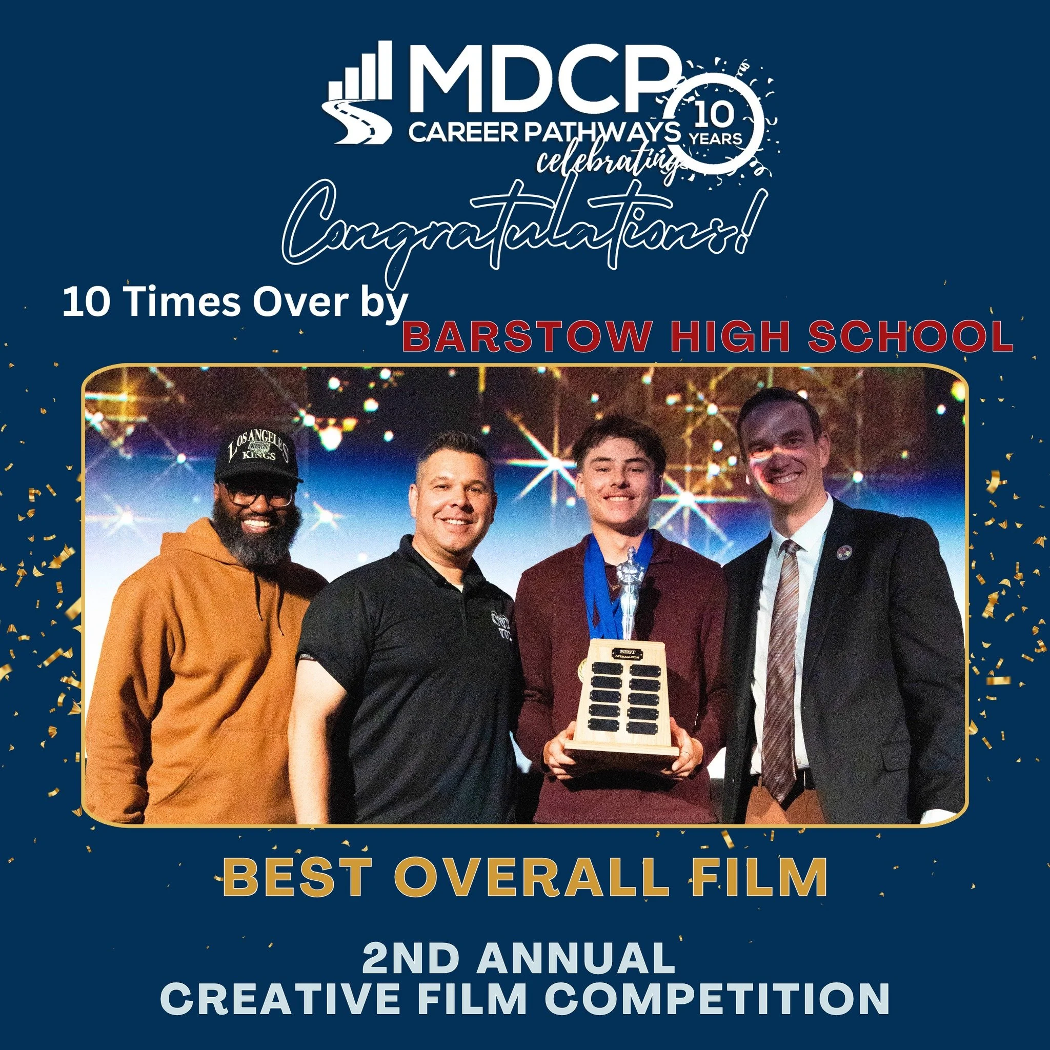 Congratulations to the winners of the 2026 Creative Film Competition! 
These talented student filmmakers took on the challenge of telling the story of &ldquo;10 Years of Impact&rdquo; and delivered in powerful, creative ways. Through compelling story