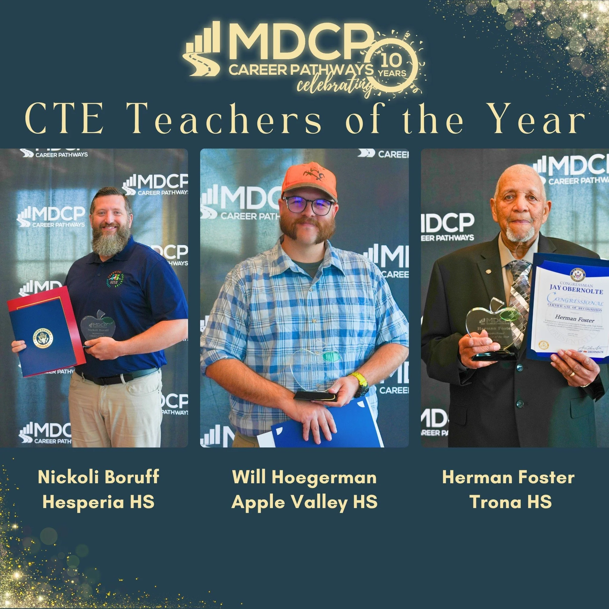 Congratulations to all the incredible awardees honored at this year&rsquo;s MDCP Gala! 
Each year, we proudly recognize outstanding CTE staff, students, and business partners for their dedication, innovation, and unwavering support of Career Technica