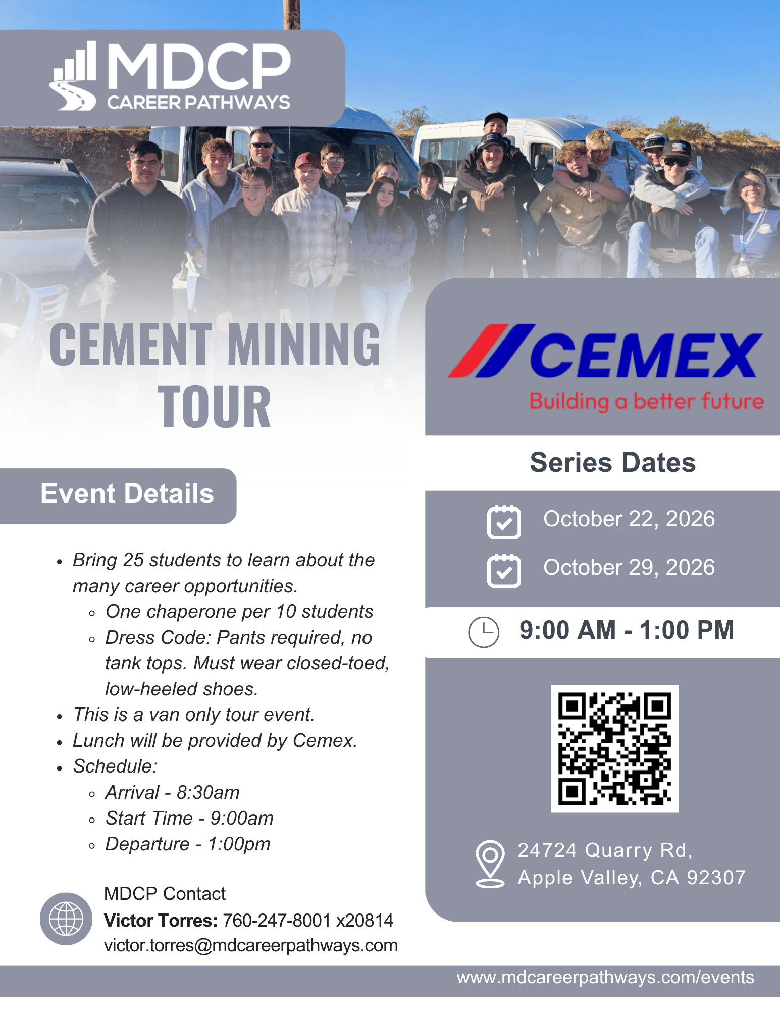 Manufacturing tour: Cemex