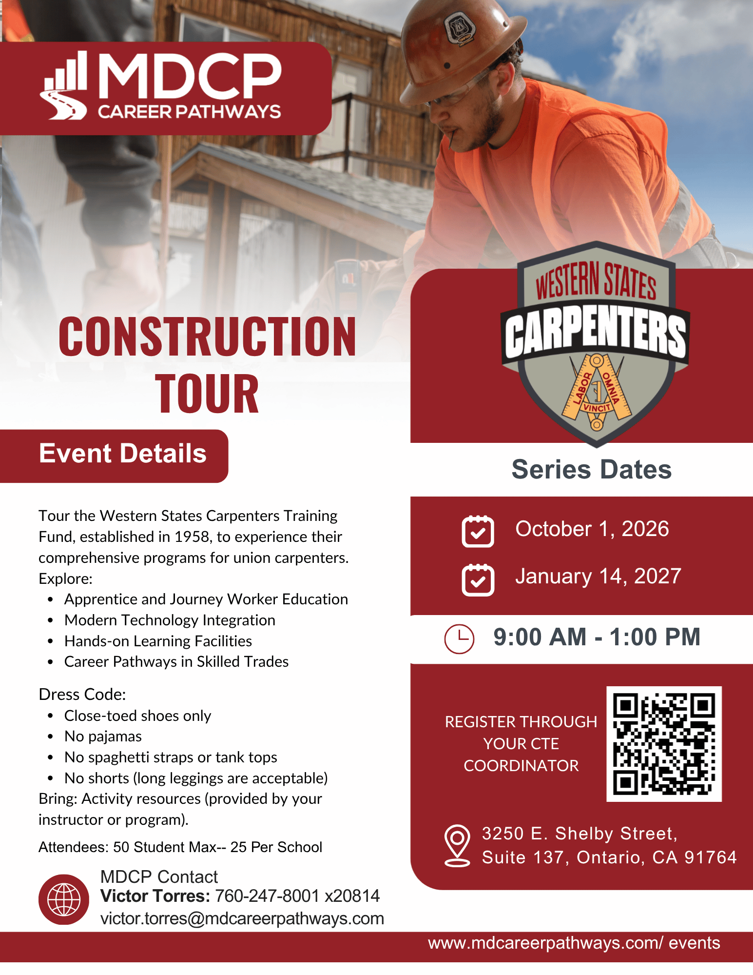 Carpenter’s Union Construction Tour
