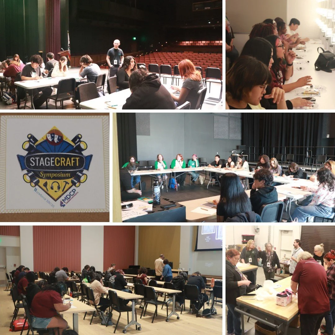 Students from Granite Hills and Hesperia High School recently had the opportunity to step behind the curtain at the Stagecraft Symposium at Crafton Hills College!

Designed to connect students with the world of technical theater, the experience inclu
