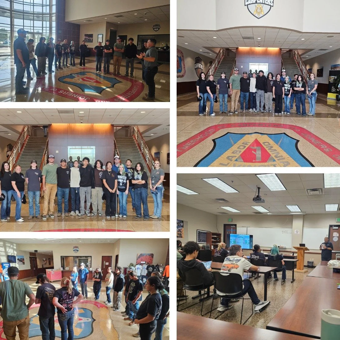MDCP students had the opportunity to get an inside look at careers in the skilled trades during a Construction Tour at the Western States Carpenters Training Fund!

Students explored the training and education that prepares apprentices and journey wo
