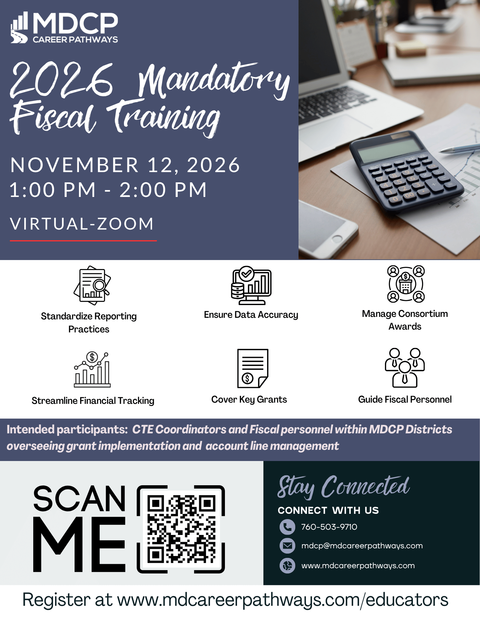 MDCP Mandatory Fiscal Training