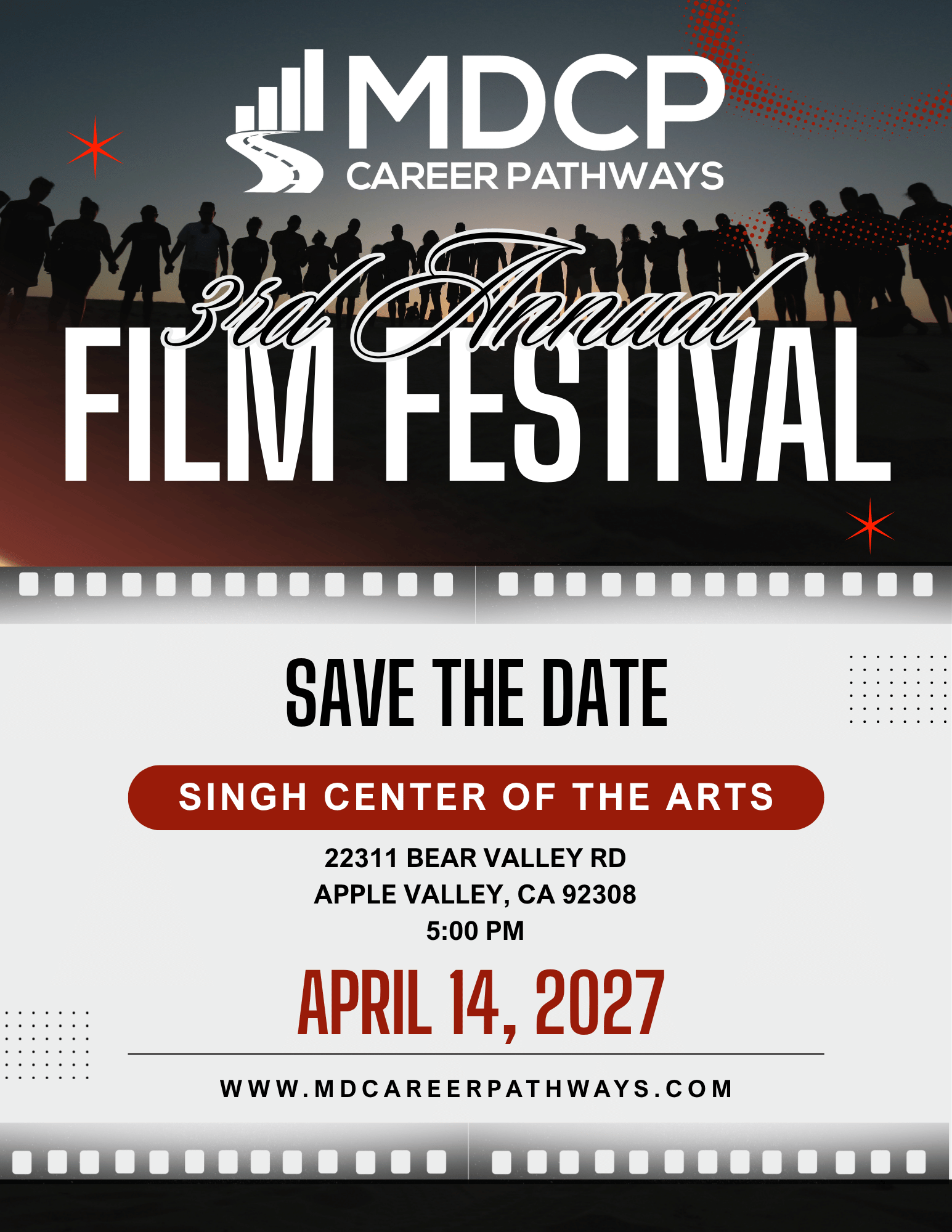 Save-The-Date: 3rd Annual Film Festival