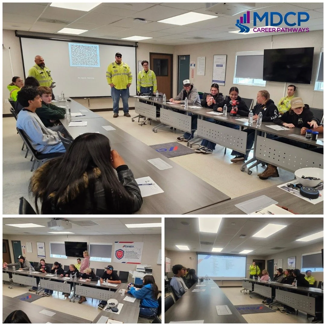 Exploring Careers in the Cement &amp; Mining Industry! 
Mountain Desert Career Pathways is excited to partner with CEMEX to provide High Desert high school students with an incredible opportunity to explore careers in the cement and mining industry! 