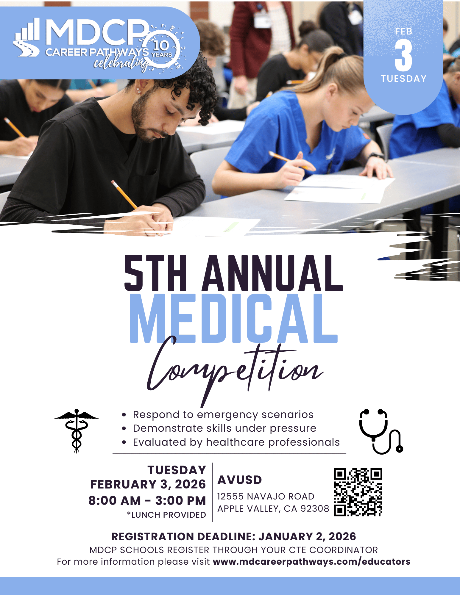 5th Annual Medical Competition — Mountain Desert Career Pathways