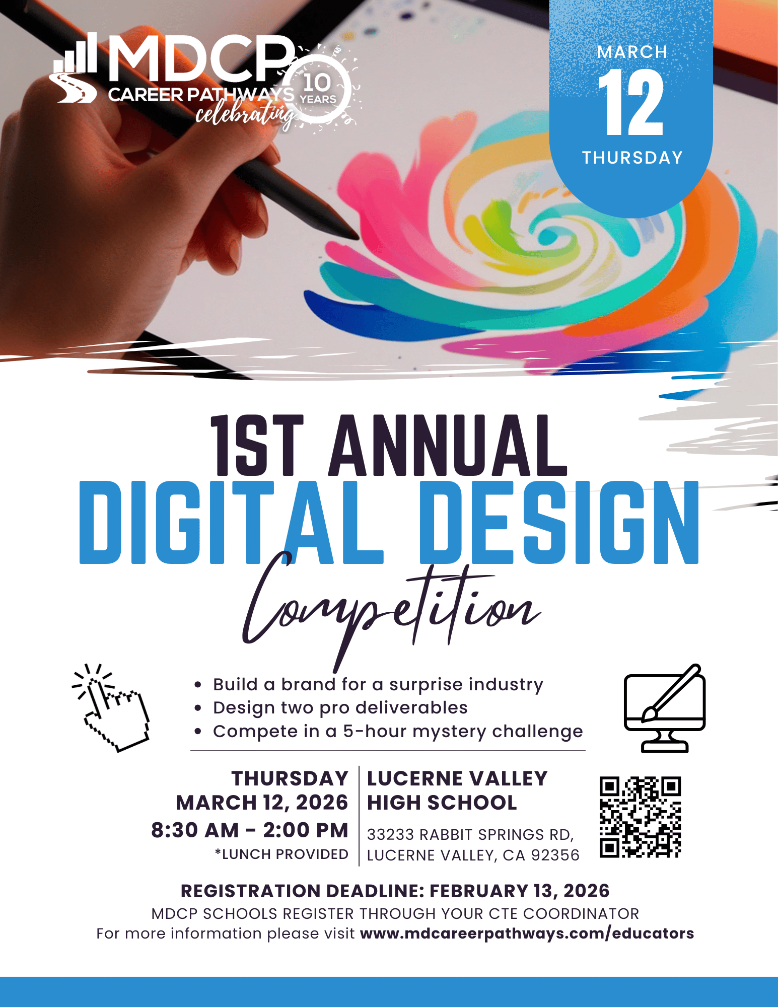 Call For Design Inaugural Digital Design Competition — Mountain Desert Career Pathways