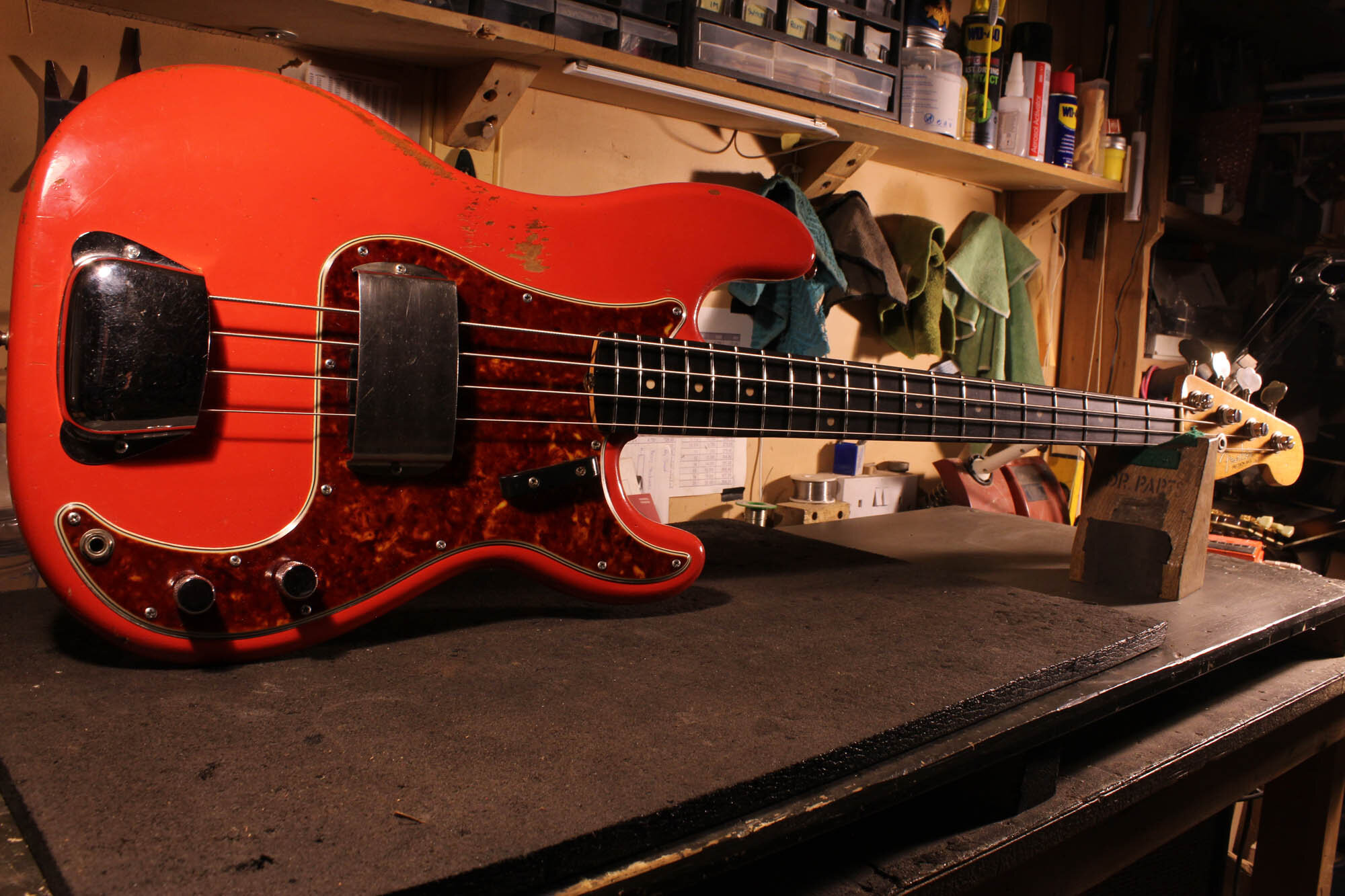 1961 Fender P-bass Selmer re-fin