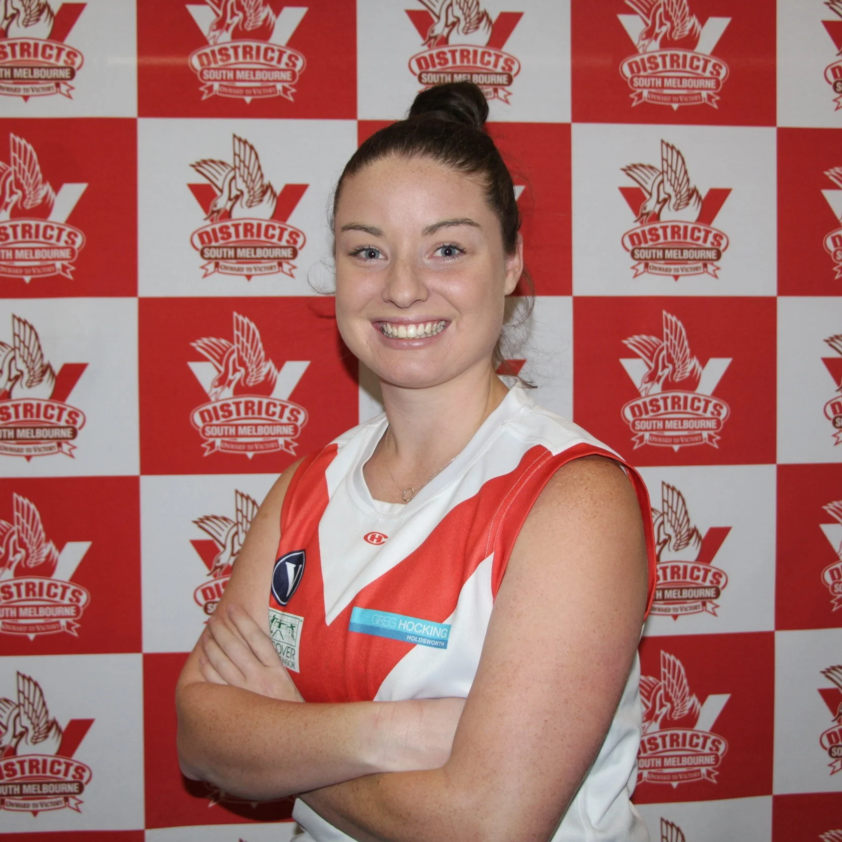 Erin W Erin in the #81 jumper, and joined SDMFC for her first season of footy. She joined to have a bit of a run around and didn’t think she would actually play but (like the other 68 girls) got sucked in with how much fun it was and how amazing the great girls on the team were! (Erin’s words not ours) Her absolute, top, greatest sporting moment would be scoring a goal against YOG (our pro full back swapped to full forward and BAM!!!) during the home-away season of 2019.
