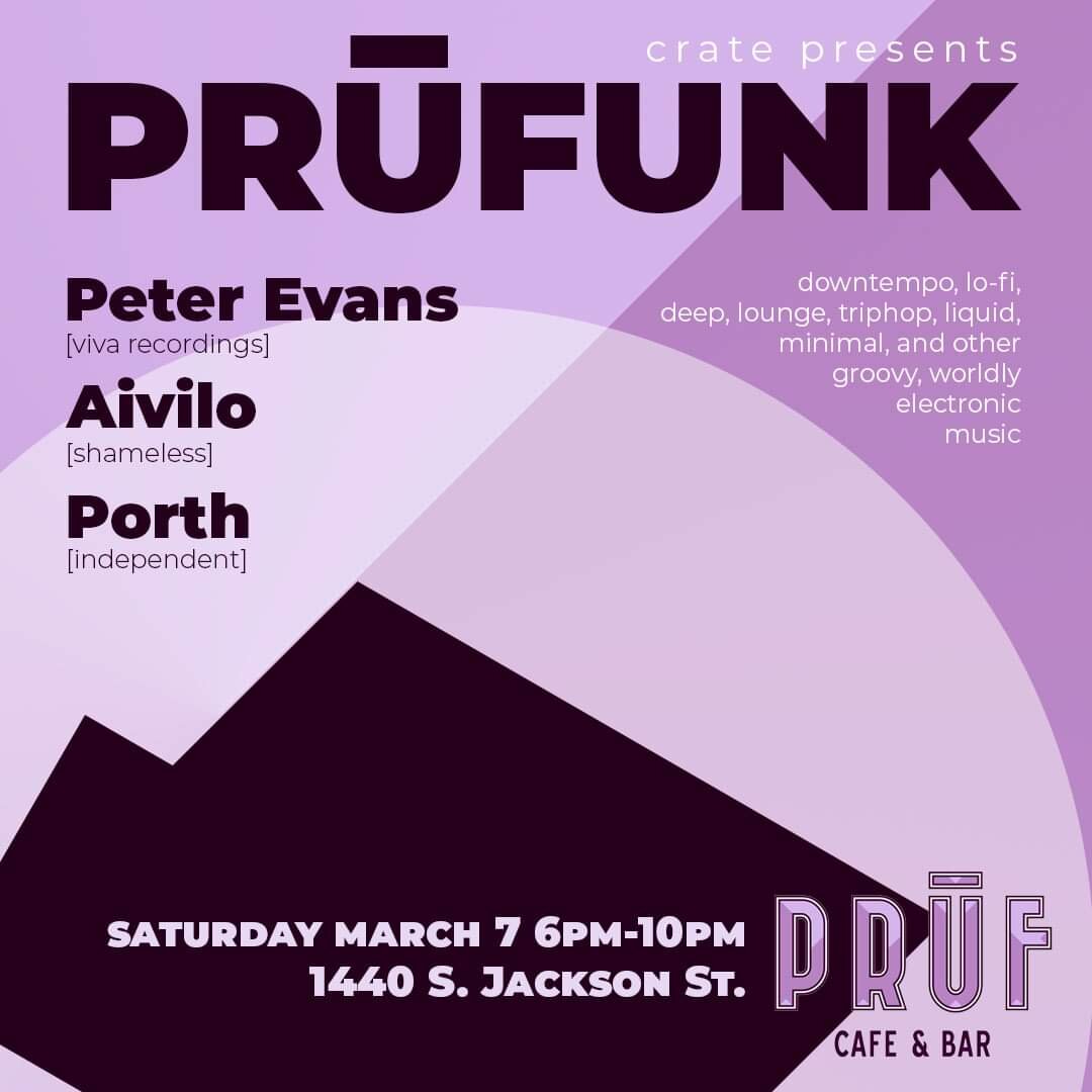 Crate Radio Presents Peter Evans, Aivilo, Porth