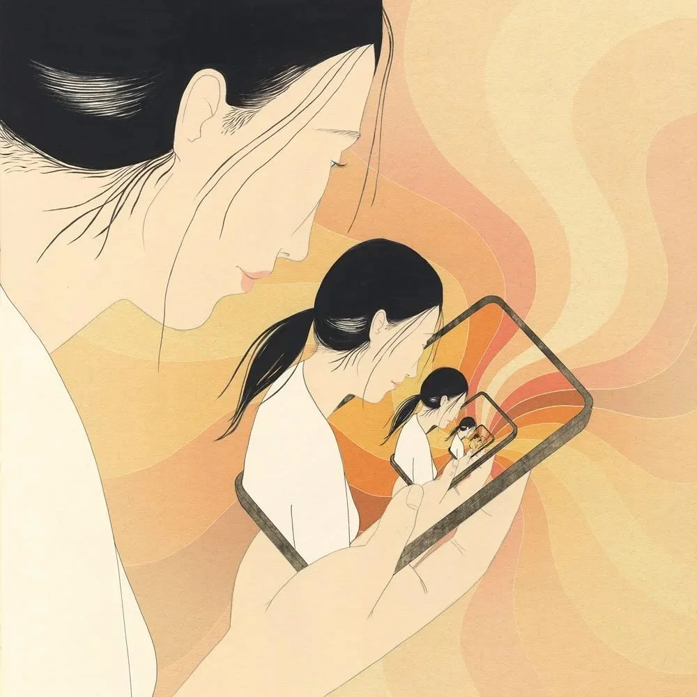 Such a joy to see my artwork on the cover of my friend Sophie Bishop’s new book, @_friendly_lady_ ⭐️ It’s a sharp and timely exploration of creative culture in the digital age. I find her words feel particularly pertinent to me as someone