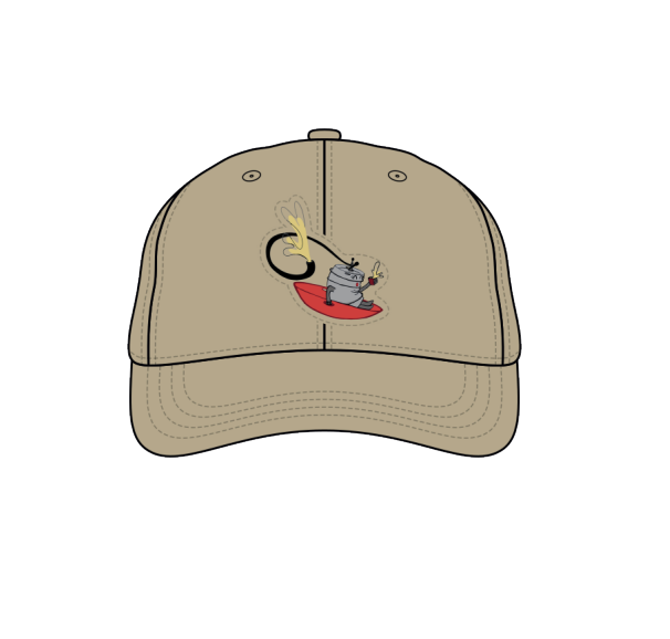 Sleds and Kegs 6 Panel Dad Hat