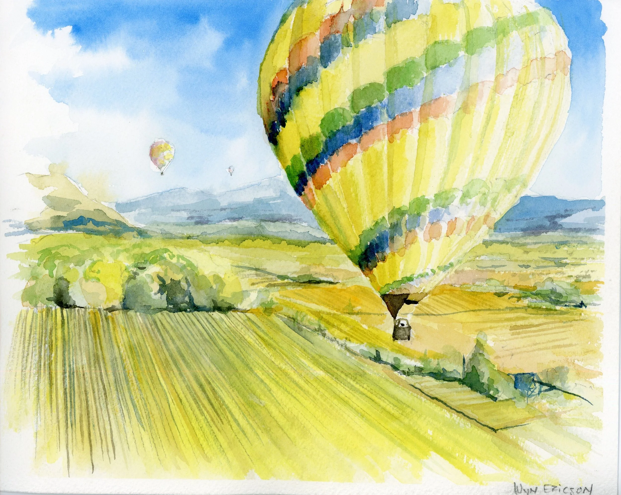 Balloons over Napa