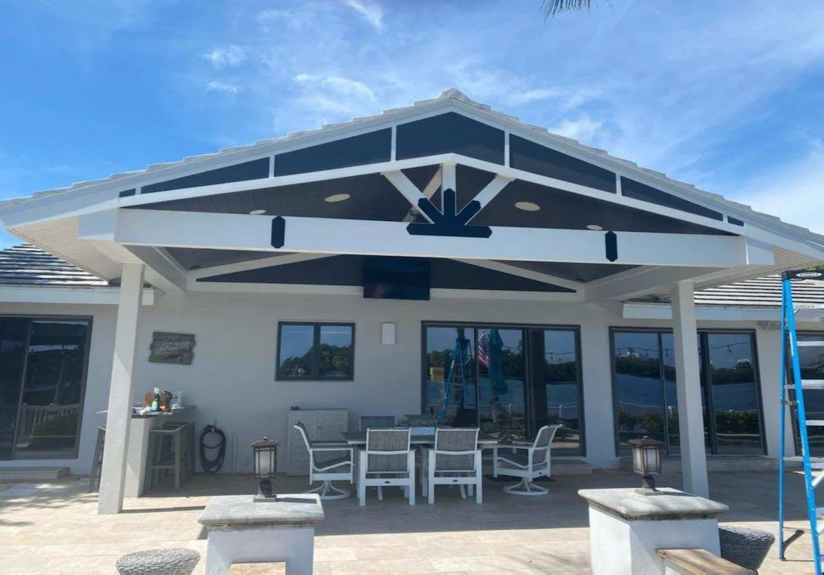  I built this lanai house on the water in Clearwater.  