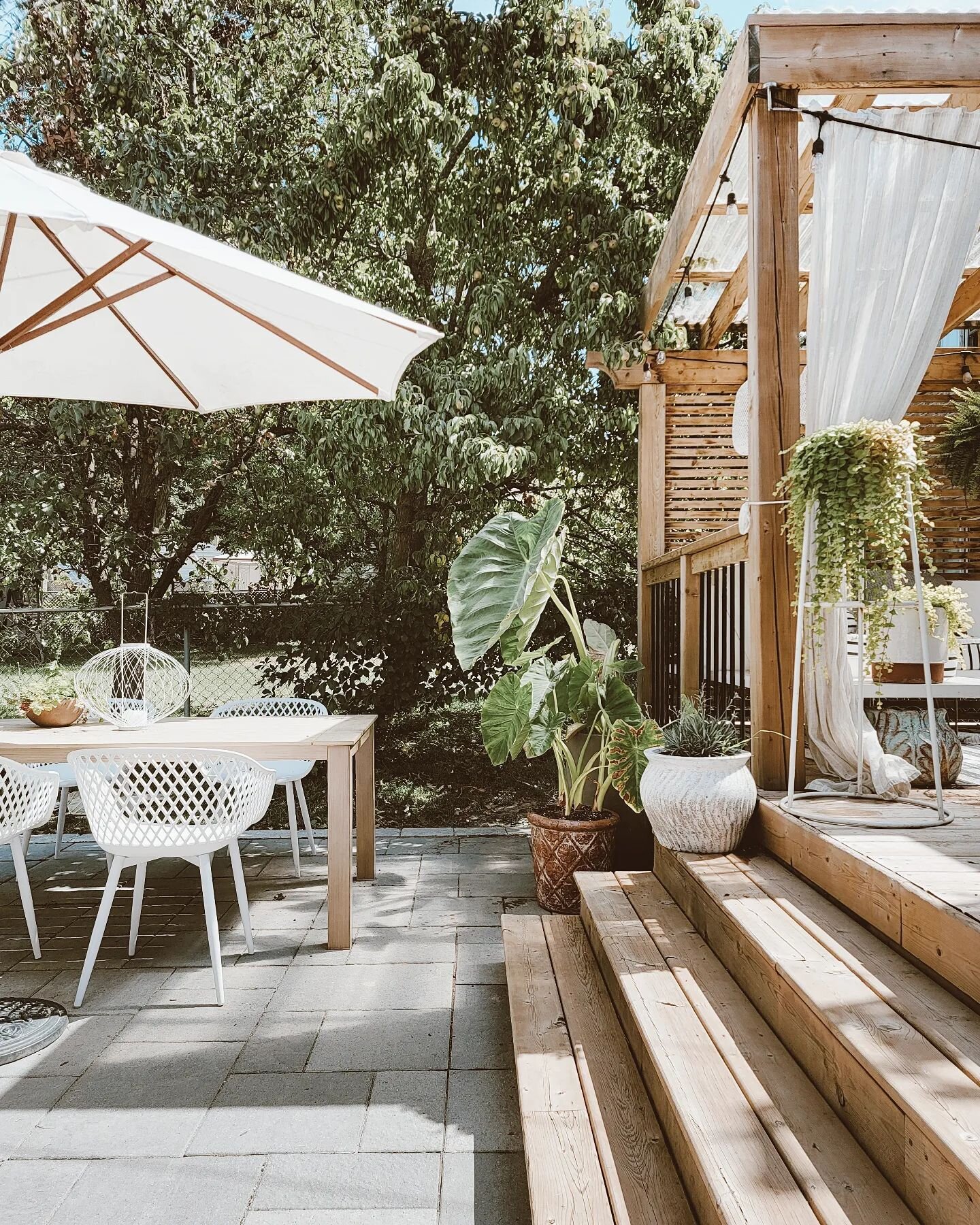 Little bitty views in the backyard today 

#outdoorliving #outdoordecor #deckdesign #gazebo #homeinspo #homedecor #apartmenttherapy #backyarddesign #backyardoasis #homeandliving #homesweethome #homeandgarden #interiorforinspo