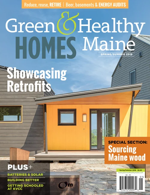 Local Wood WORKS Featured in Green & Healthy Maine Homes