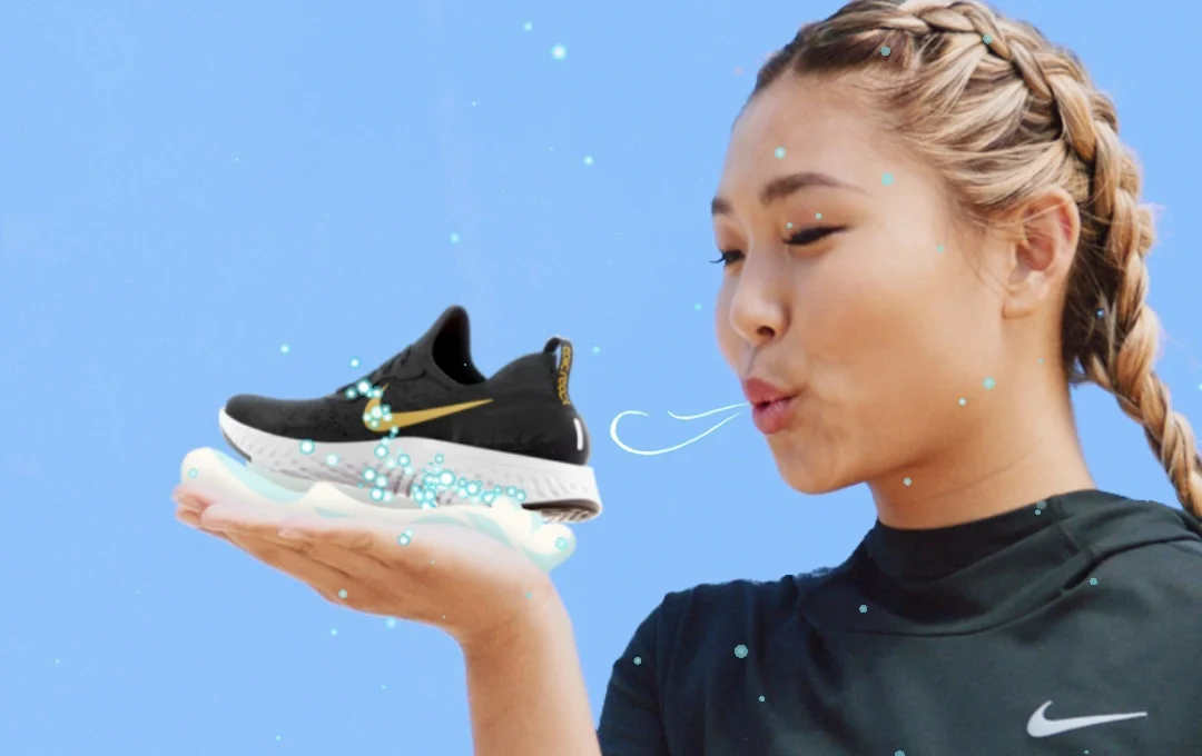 Color grading for Nike's Epic React with @chloekim