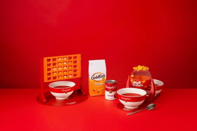 #colorgrading Infomercial Campbells Soup and Goldfish