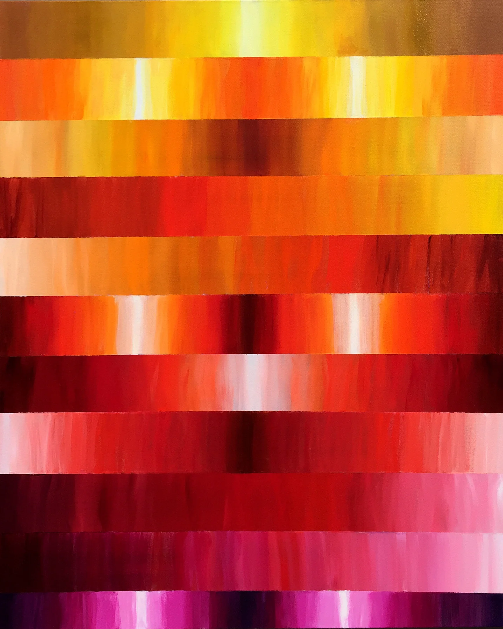 Color Bands (Yellow to Red/Violet)