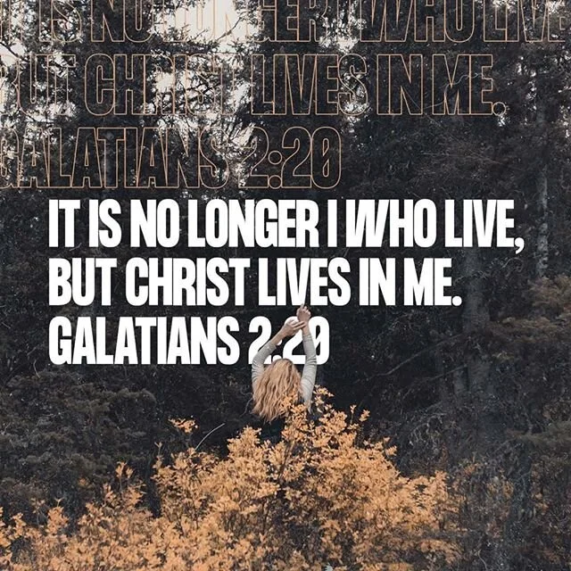 A great reminder of who we need to be... Christ lives in me! He is love - joy, peace, patience, kindness, goodness, faithfulness, gentleness and self-control. If we truly belong to Christ we will live this out. Our flesh, passions and desires are cru