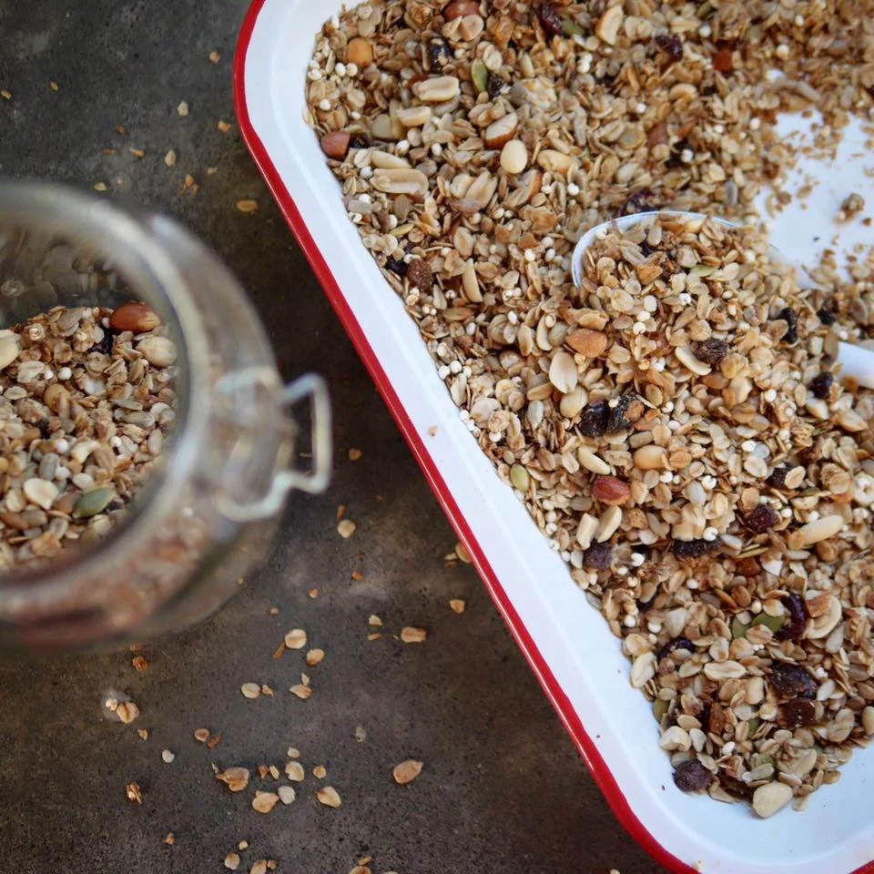 HOMEMADE MUESLI - NEVER FAIL "RULE OF THUMB"