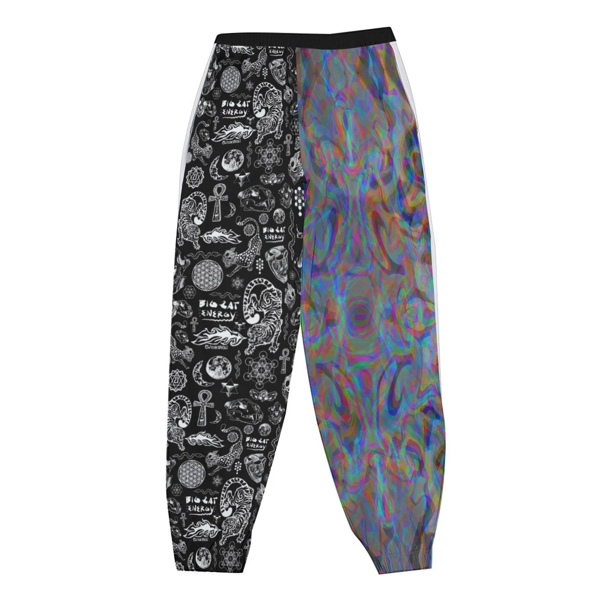 Big Cat Energy & Acid Drip Button Pants