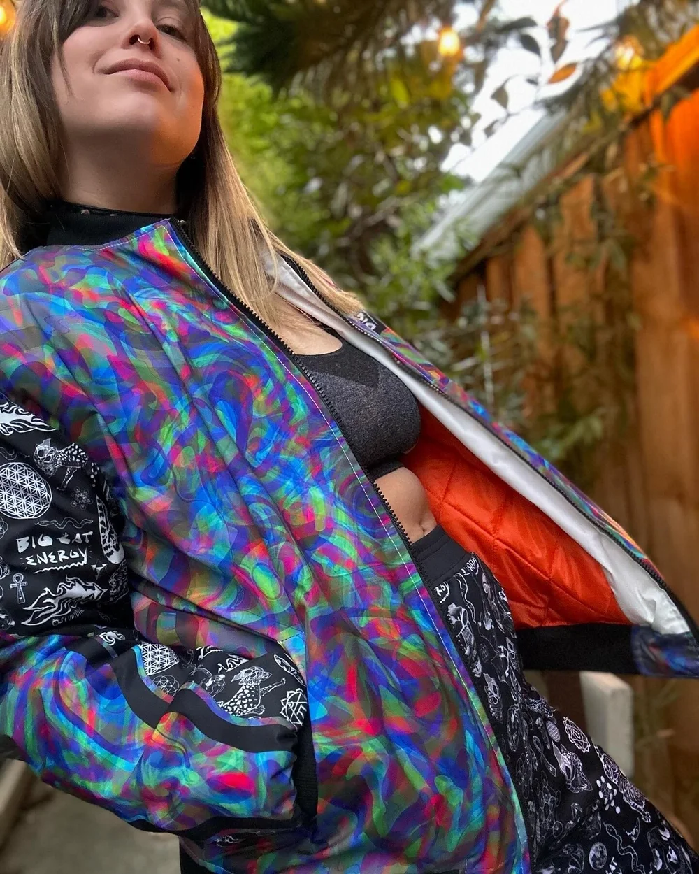 Big Cat Energy Bomber Jacket — StudioViki