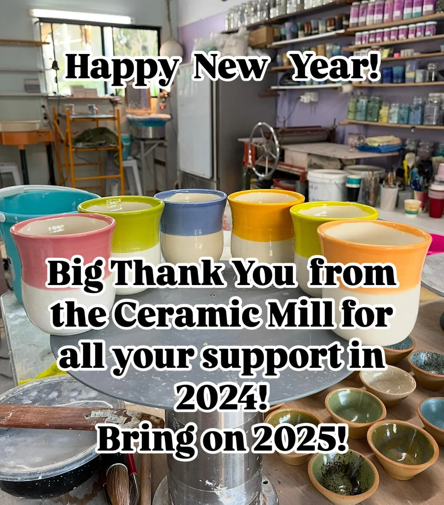 We hope you all had a wonderful Christmas &amp; New Year! Thank you all again for your support in 2024 and looking forward to exciting new ventures in 2025! Sneak peak of some new fresh summery colours for selection soon on our site! Luv Michelle &am