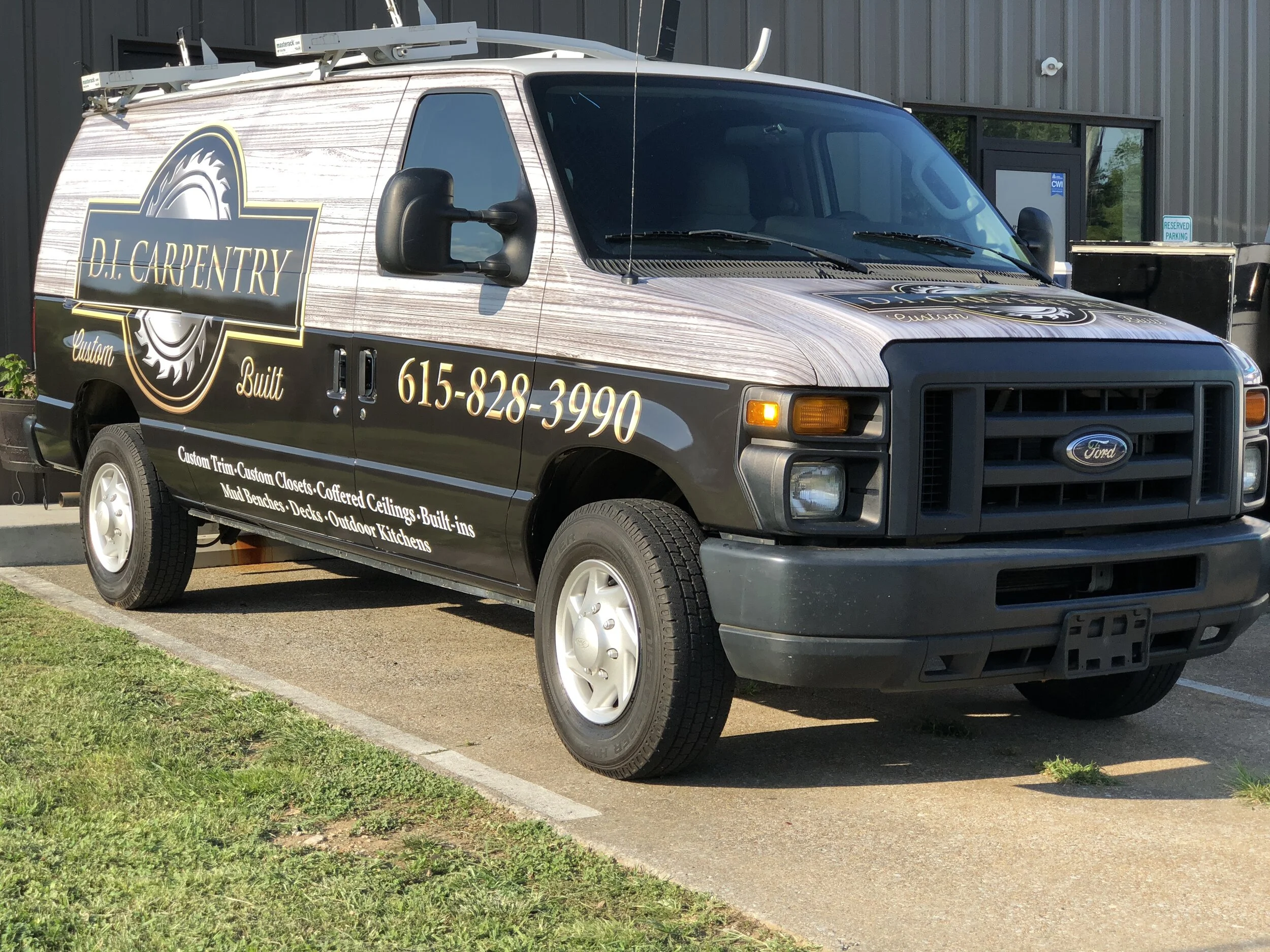 Label Graphics Co Franklin TN Vehicle Wraps Wrap Design Print Install 37064 DI Carpentry van wrap fleet wrap.JPG