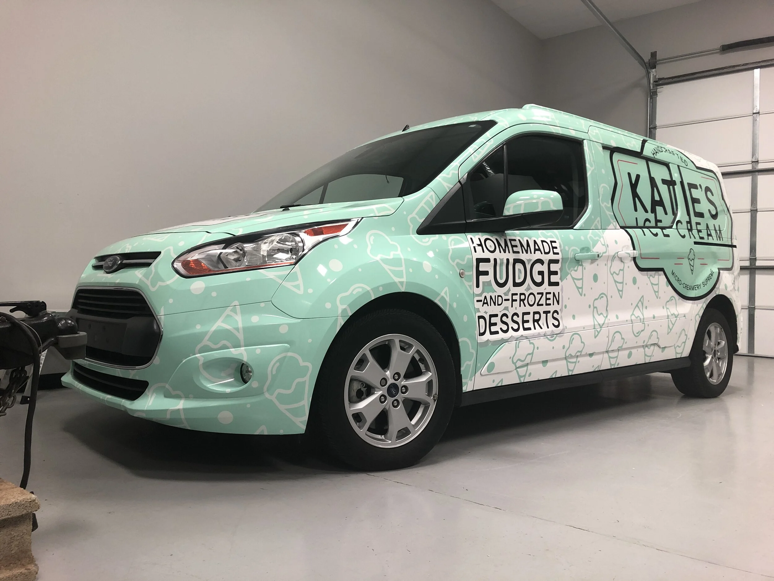 Label Graphics Co Franklin TN Vehicle Wraps Wrap Design Print Install 37064 Katies ice cream van wrap.JPG