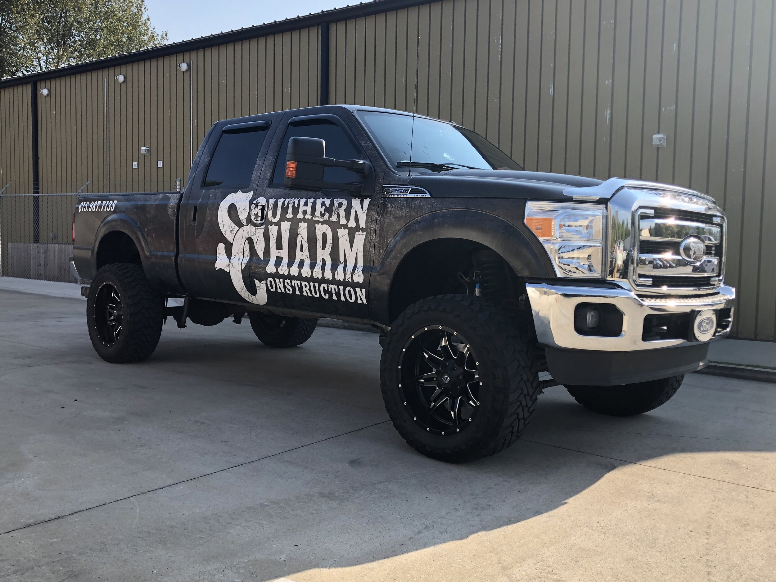 Label Graphics Co Franklin TN Vehicle Wraps Wrap Design Print Install 37064 Southern Charm Truck Wrap.JPG