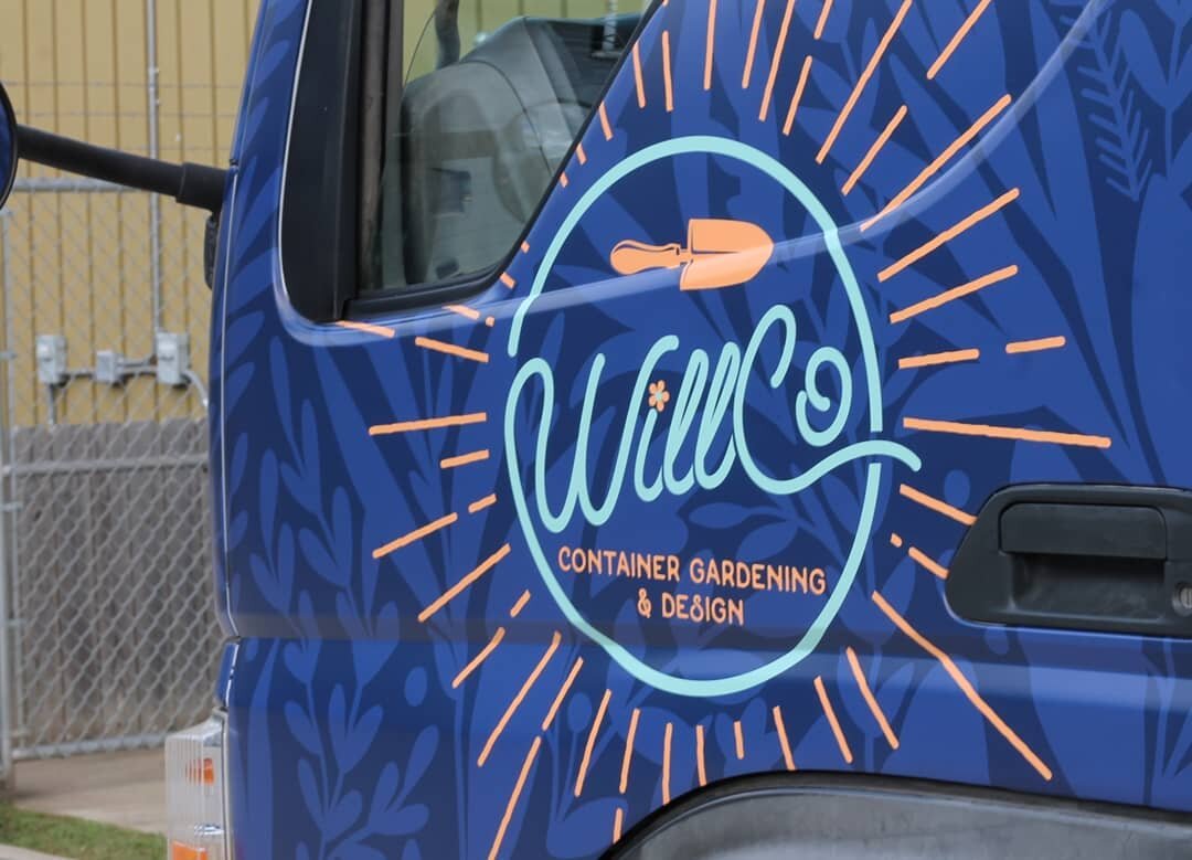 Its all in the details 👌 This Willco landscaping truck is next level now with this beautiful, stand out satin wrap. 🔥 We designed this wrap to be eye catching and stand out from the competition, they do beautiful container gardening so we were able