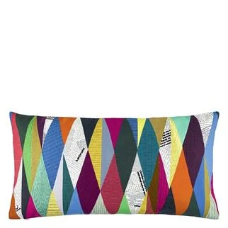 MASCARADE ARLEQUIN DECORATIVE PILLOW