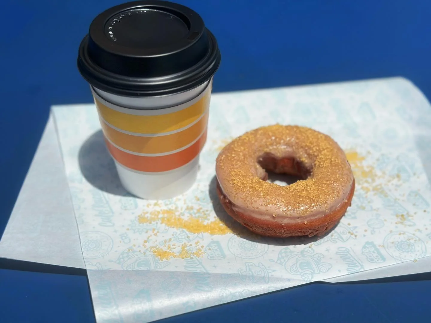 Weekly reminder that tomorrow is the midweek tweak &mdash; aka we&rsquo;re giving u the gift of free caffeine ✨ come snag one of these combos or make up your own all day long:
☕️ Java the Puff + Caramel cold brew with cream
🍫 Peppermint chocolate do