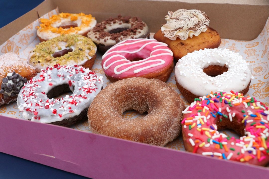 RISE N SHINE 🌞 we&rsquo;re back! and every donut in this pic could be yours if ya just 🐰 hop 🐰 on over for brekky today. we&rsquo;re open normal Saturday hours AKA 6AM - 2PM + 5PM - 10PM for dinner 😛 rumor has it there&rsquo;s only 2 weekends lef