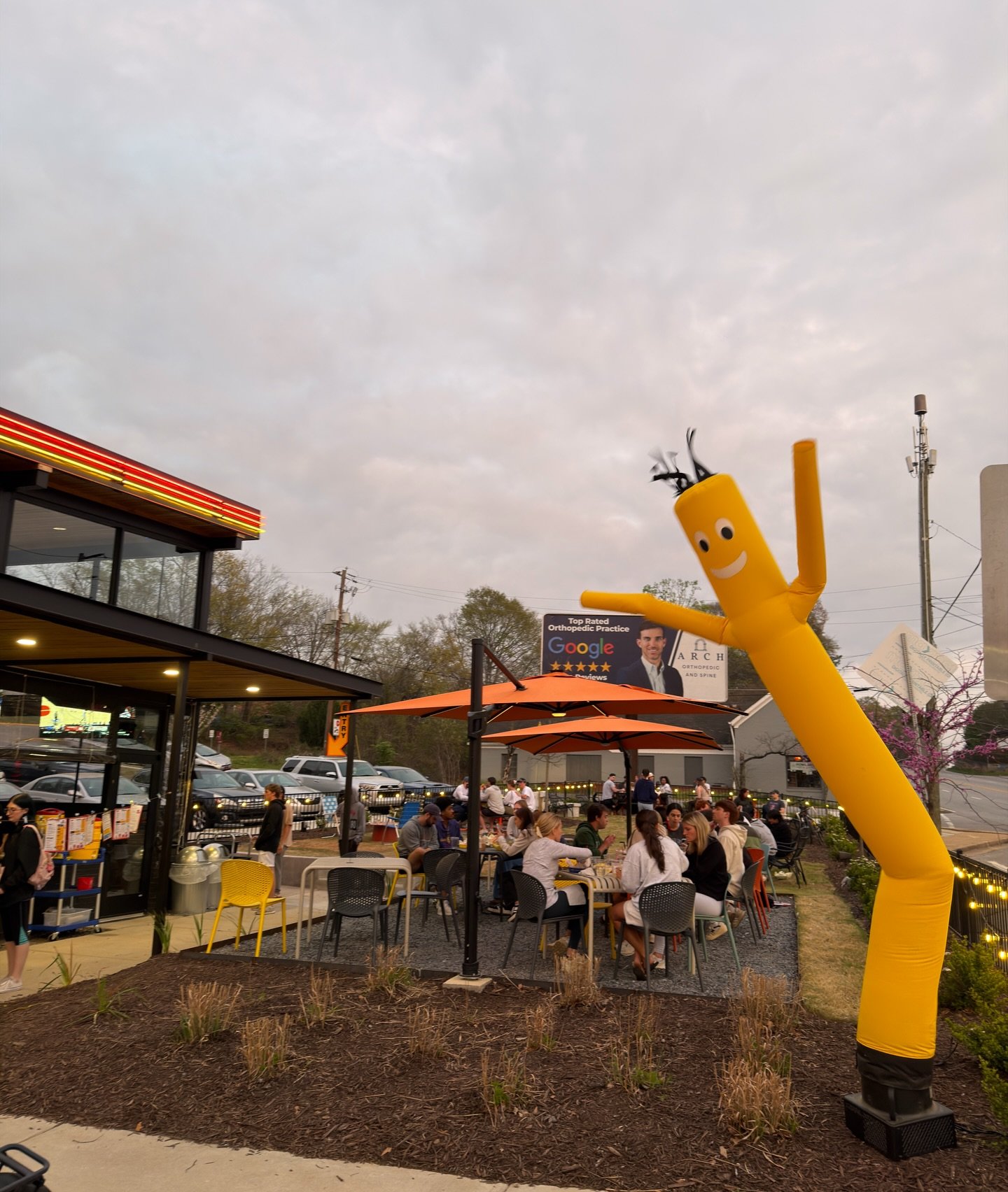 Sweet Dee welcomes you graciously to either of our locations on this rainy Easter 🐰 running breakfast &lsquo;til 2PM at both West Broad + Oak, lunch + dinner 2-10PM at Oak, and dinner 5-10PM at West Broad 🍔 so many ways to celebrate, Sunday Funday,