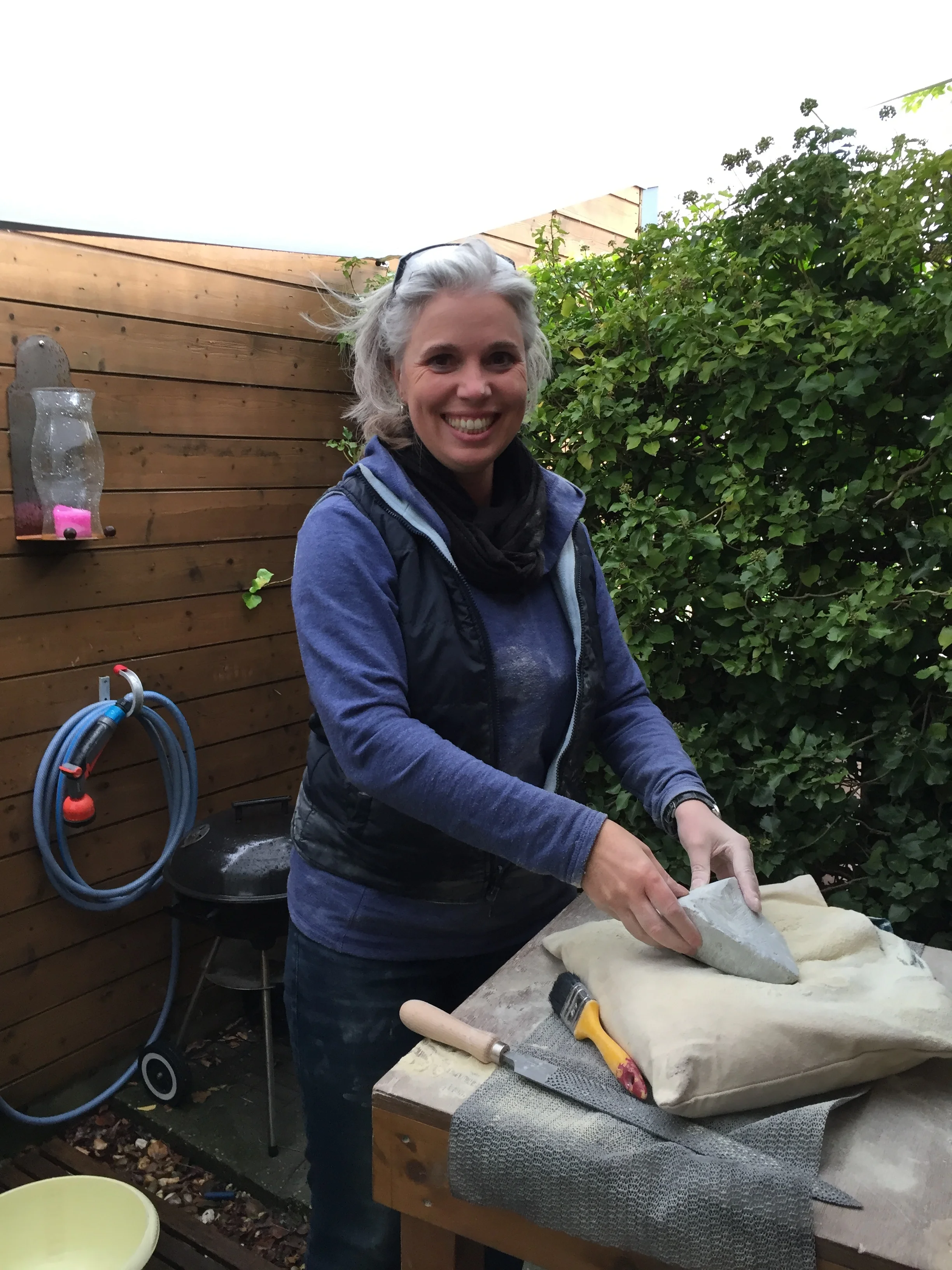 Ervaring workshop beeldhouwen.