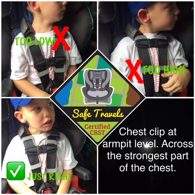 Chest Clip Fyi Safe Travels - Proper Way To Buckle Child In Car Seat