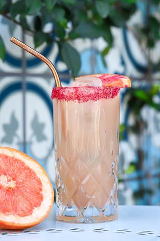 Organic Azuñia Tequila Rhubarbe Paloma
