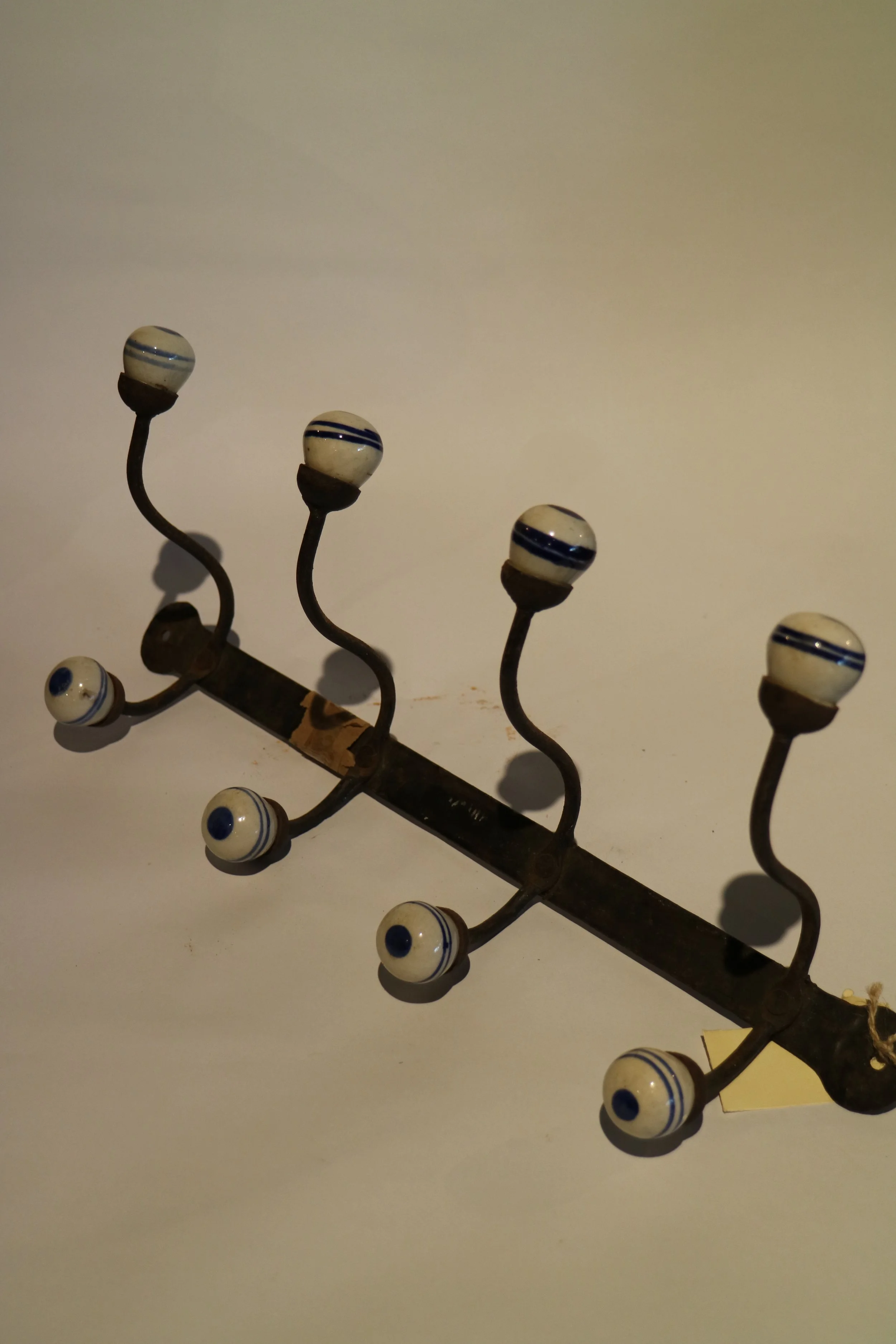 Glazed Pottery Coat Hooks