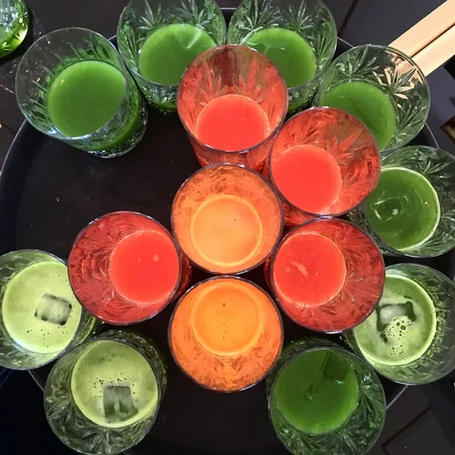 Cold Pressed Juices (Super Greens and Vitamin C)