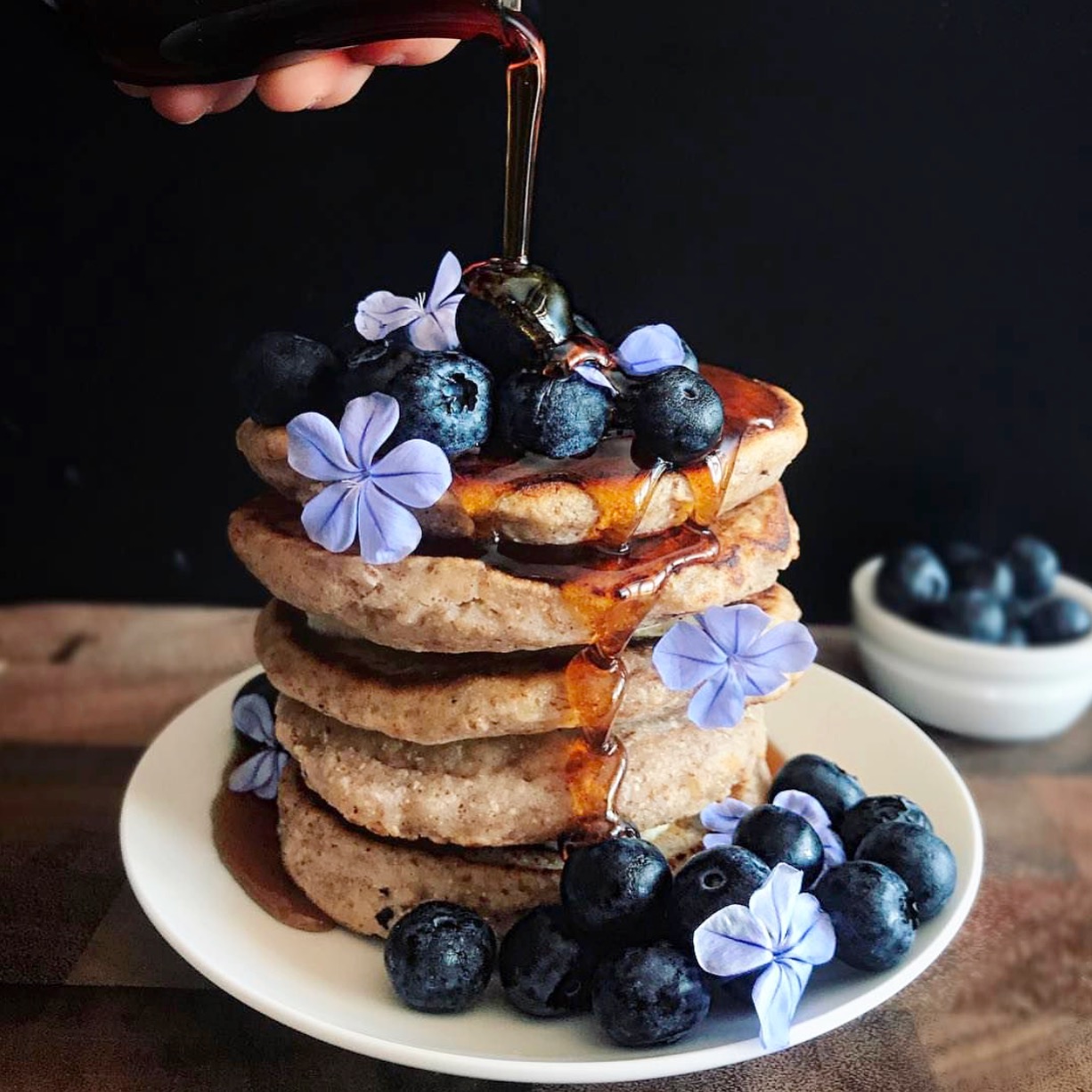 Simple Blueberry Pancakes