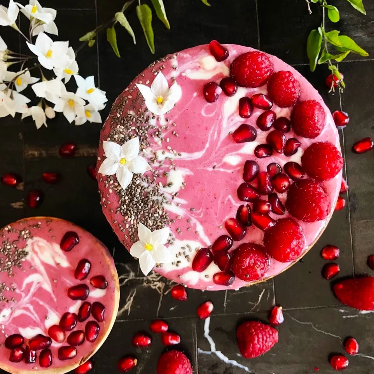 Strawberry Açaí Ginger Smoothie Bowl