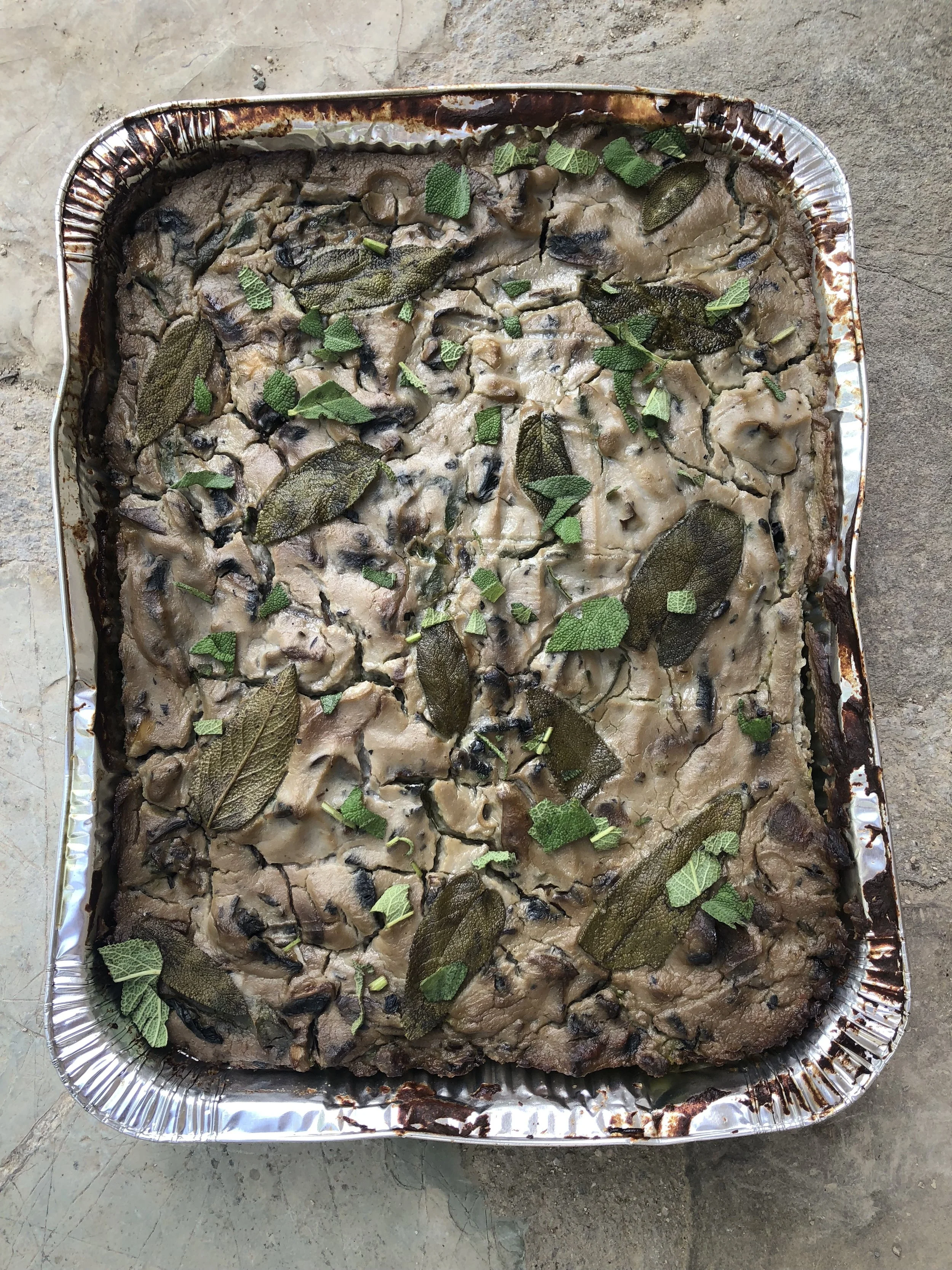 Three Layer Vegan Gateau