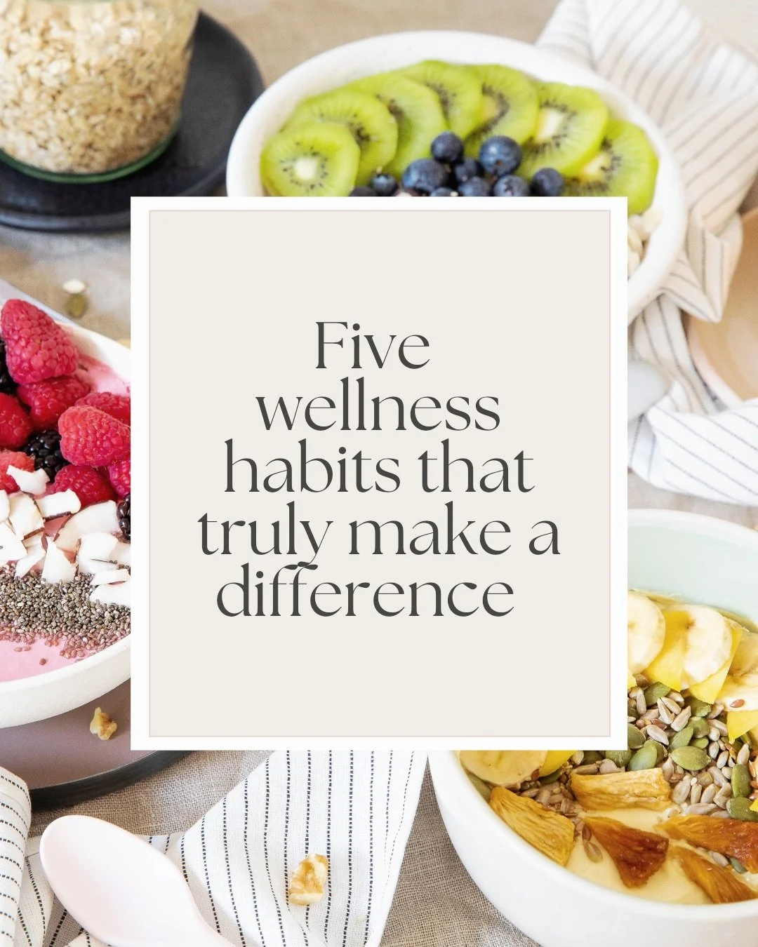 Wellness Habits That Keep Me Thriving

It&rsquo;s not about trends or quick fixes&hellip;it&rsquo;s about the daily habits that truly support your body, mind, and energy. In my 10+ years as a health coach/wellness enthusiast, etc&hellip; I&rsquo;ve p